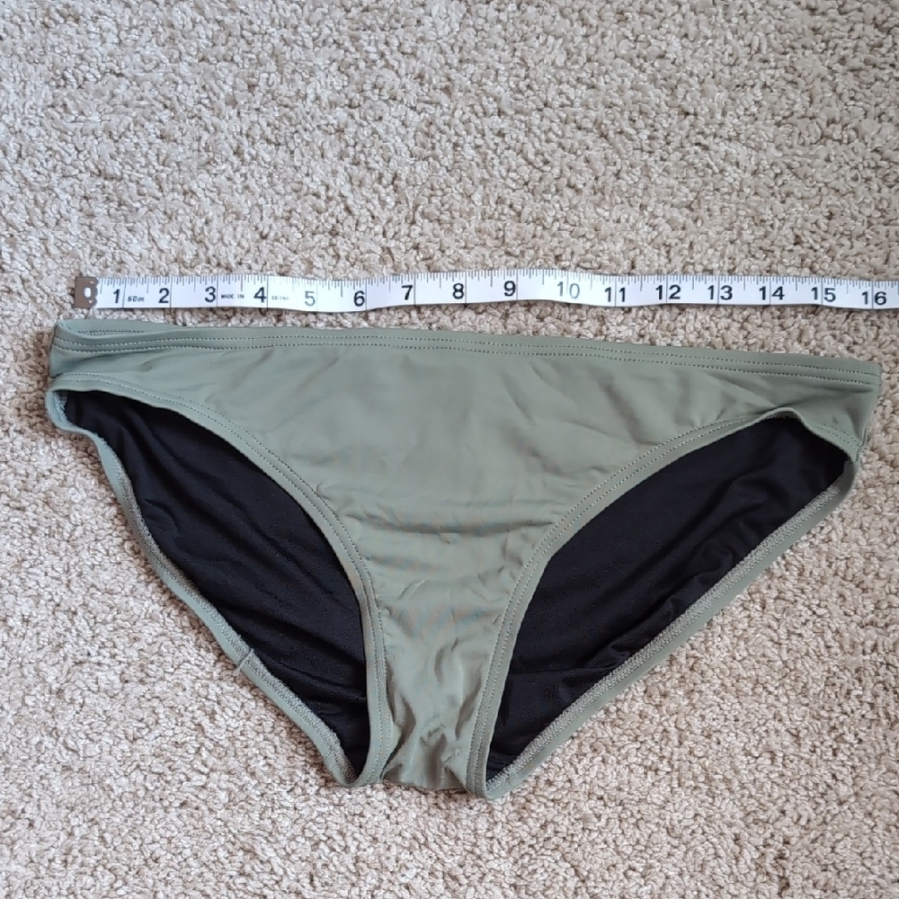 Vince Camuto Green Bikini Swimwear Classic Cut